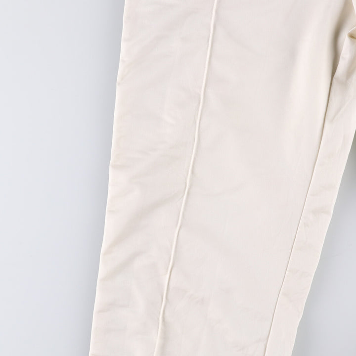 90s-00'S Kappa Track Pants, Men's Size L polyester pale white type Vintage Second Hand