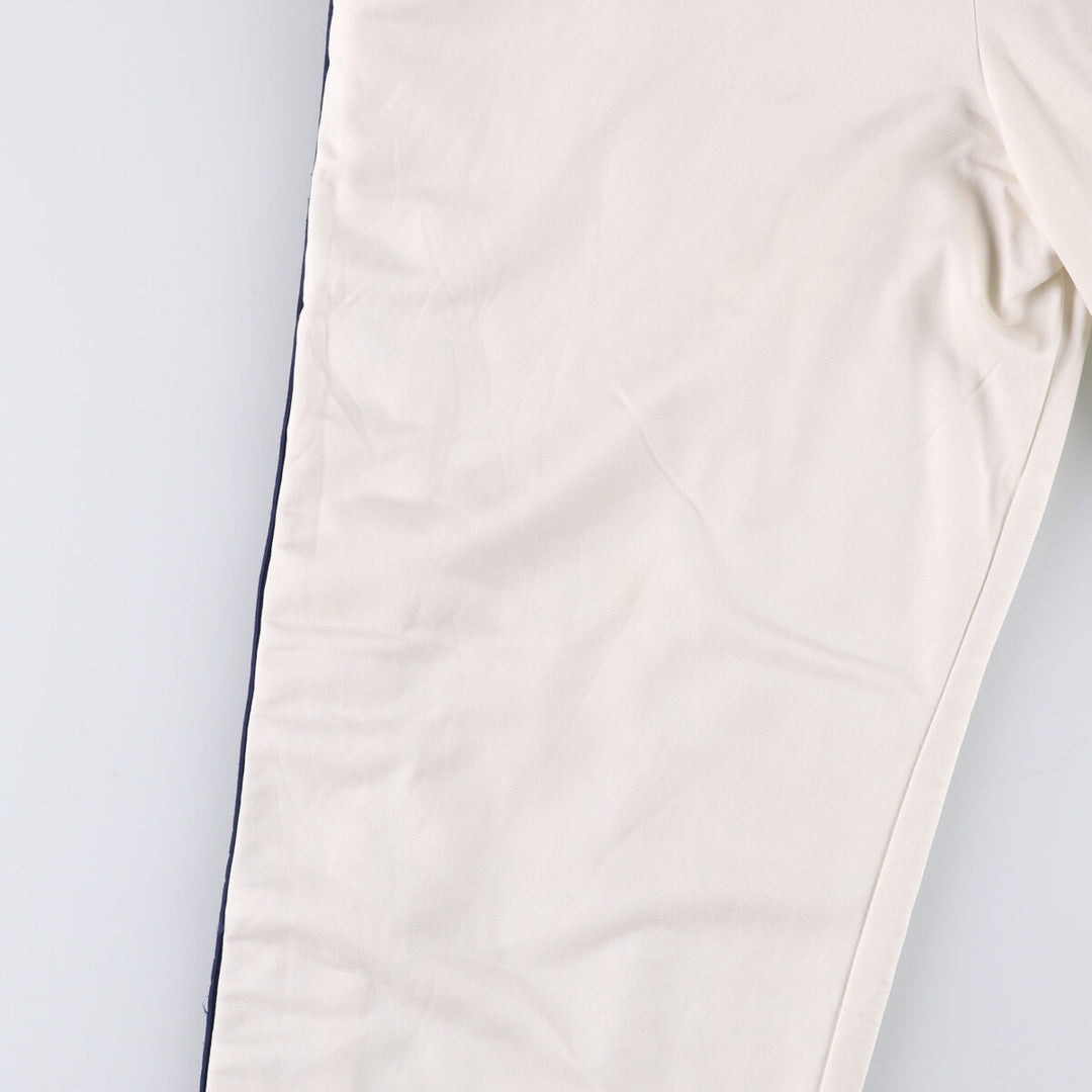 90s-00'S Kappa Track Pants, Men's Size L polyester pale white type Vintage Second Hand