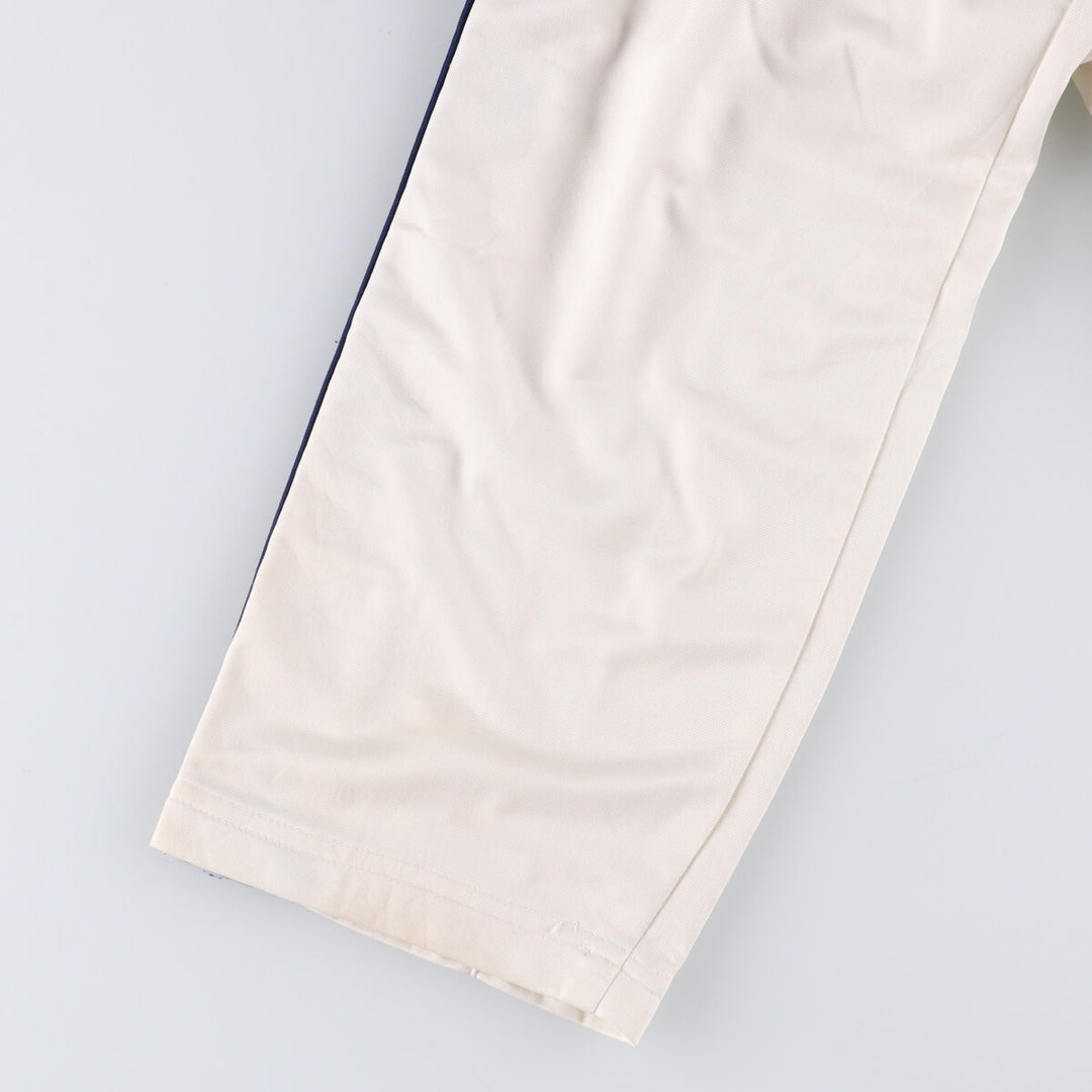 90s-00'S Kappa Track Pants, Men's Size L polyester pale white type Vintage Second Hand