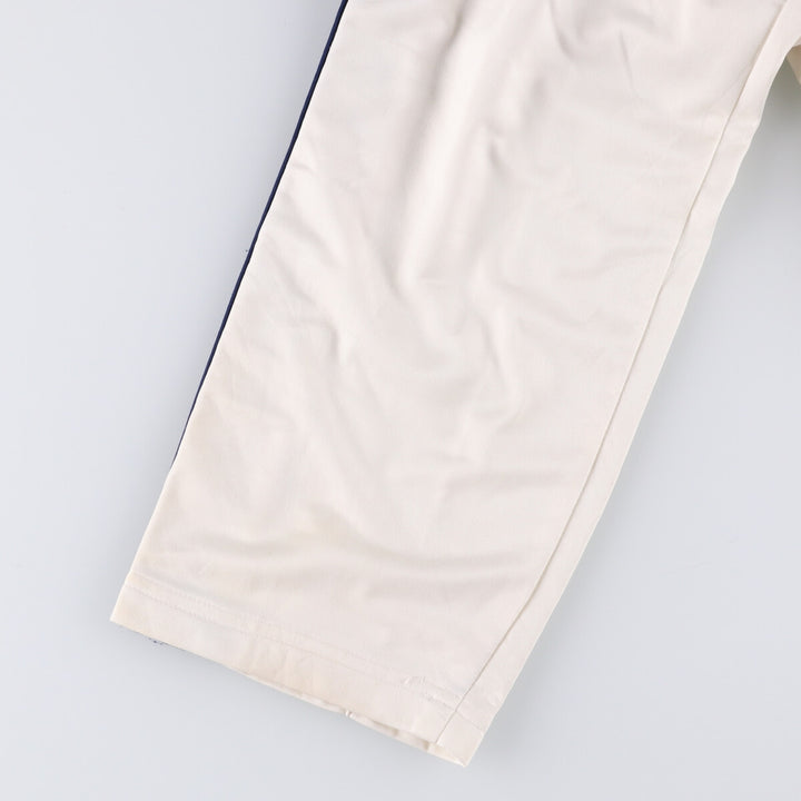 90s-00'S Kappa Track Pants, Men's Size L polyester pale white type Vintage Second Hand