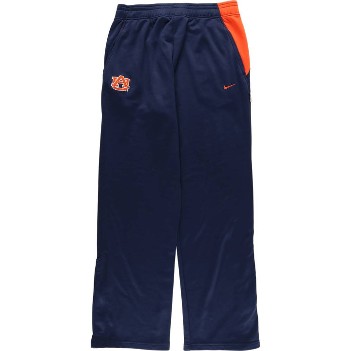 2000'S Nike Team NikeFIT College Track Pants, Men's Size L polyester navy blue type Vintage Second Hand