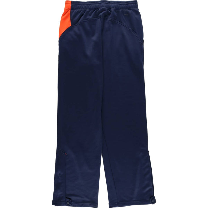 2000'S Nike Team NikeFIT College Track Pants, Men's Size L polyester navy blue type Vintage Second Hand