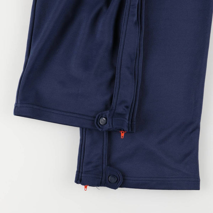 2000'S Nike Team NikeFIT College Track Pants, Men's Size L polyester navy blue type Vintage Second Hand