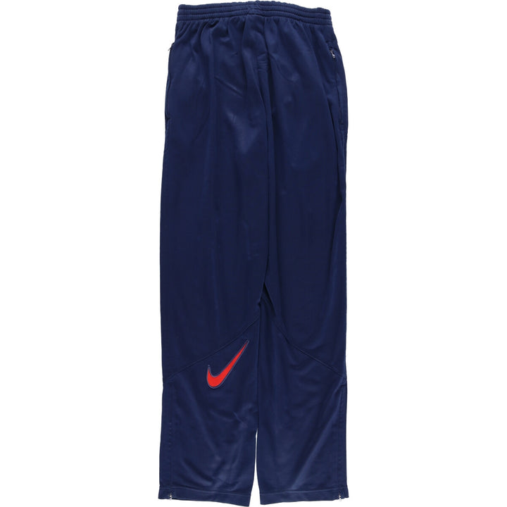 90'S Nike Track Pants, Men's Size Small, Vintage polyester navy blue type Vintage Second Hand