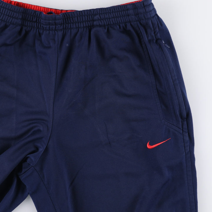 90'S Nike Track Pants, Men's Size Small, Vintage polyester navy blue type Vintage Second Hand