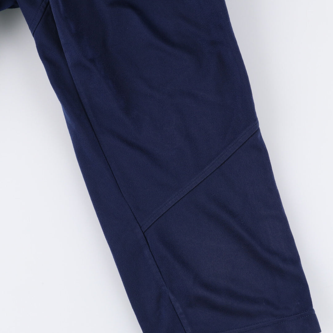 90'S Nike Track Pants, Men's Size Small, Vintage polyester navy blue type Vintage Second Hand
