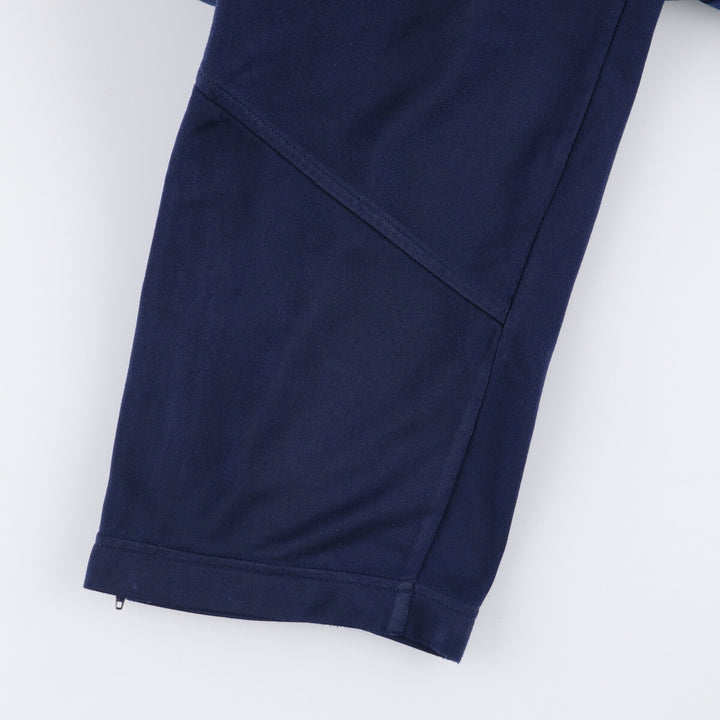 90'S Nike Track Pants, Men's Size Small, Vintage polyester navy blue type Vintage Second Hand