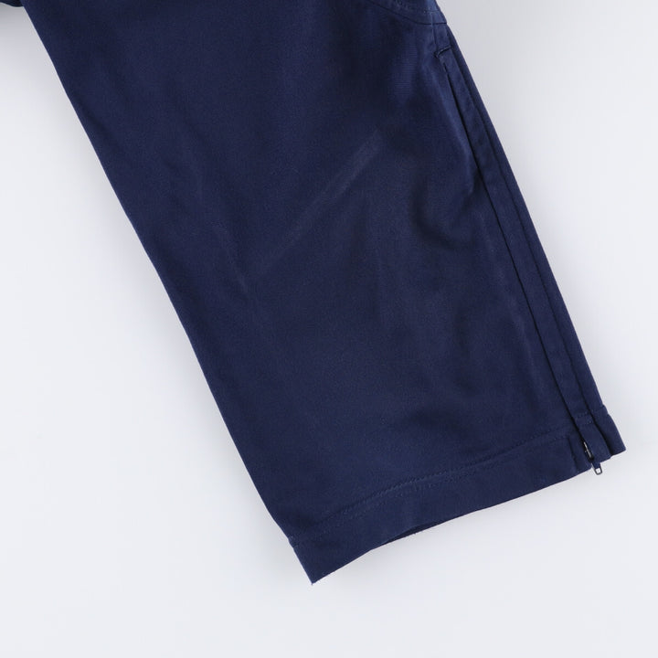 90'S Nike Track Pants, Men's Size Small, Vintage polyester navy blue type Vintage Second Hand
