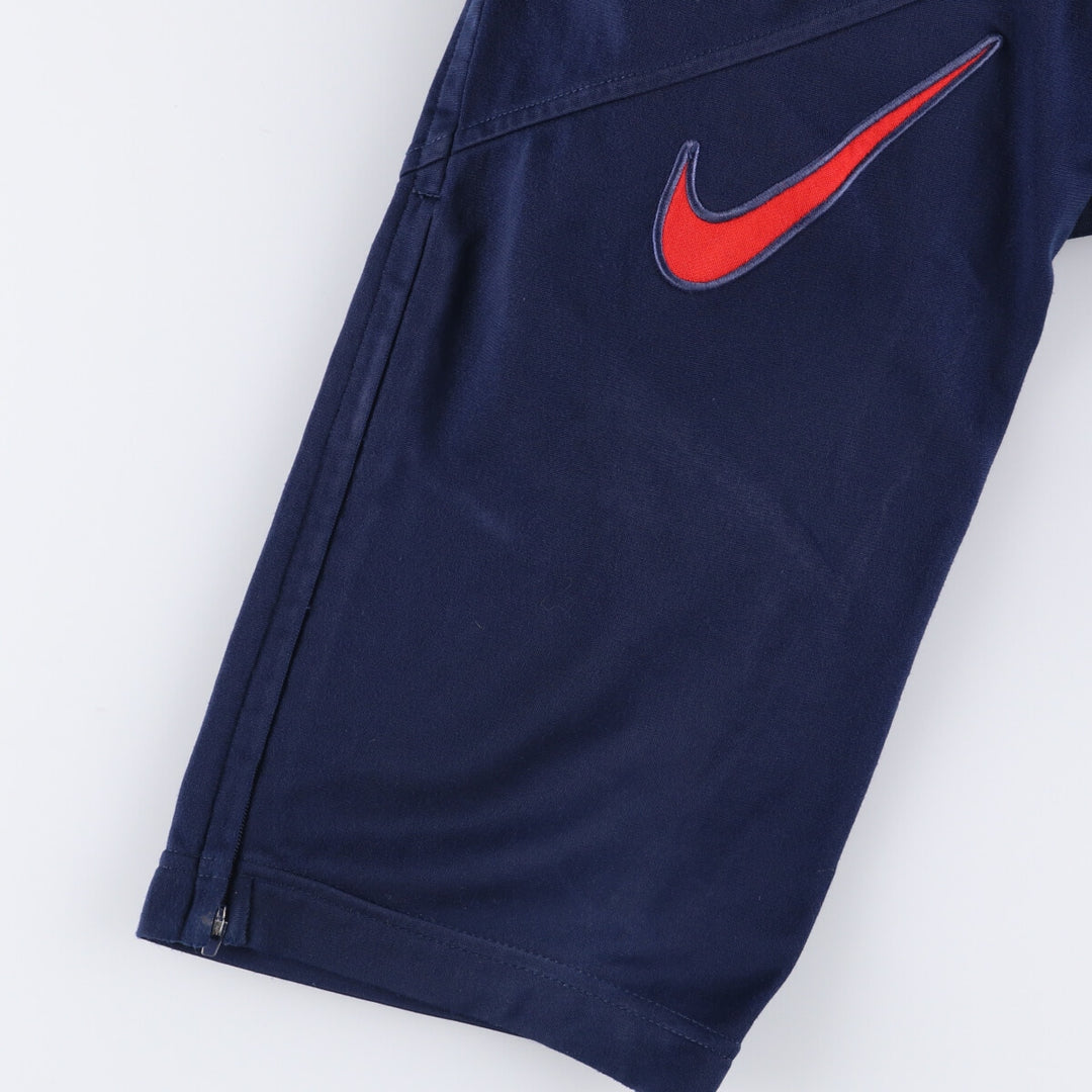 90'S Nike Track Pants, Men's Size Small, Vintage polyester navy blue type Vintage Second Hand