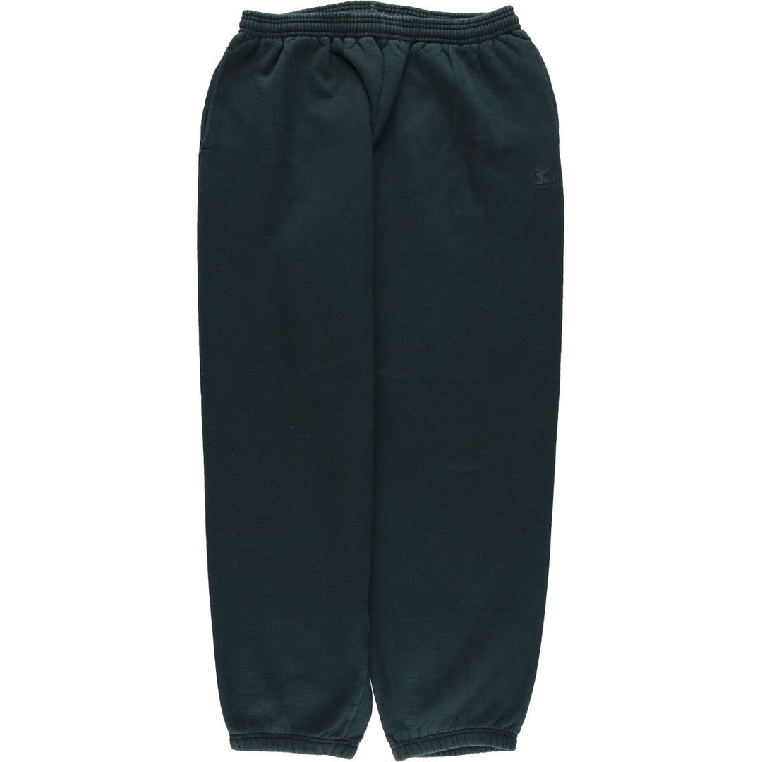 90'S Vintage Starter Sweatpants, Men's Size L cotton black type Vintage Second Hand