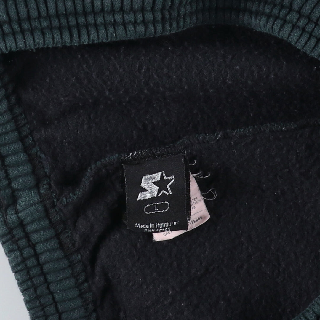 90'S Vintage Starter Sweatpants, Men's Size L cotton black type Vintage Second Hand