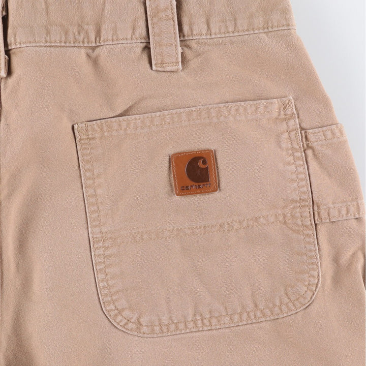 Carhartt Original Fit Duck Painter Shorts, Men's Size 35 cotton Beige type Vintage Second Hand
