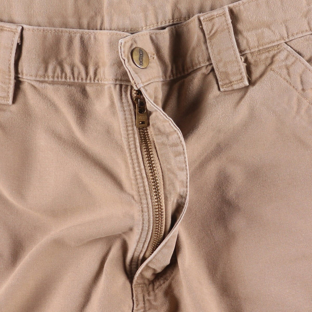 Carhartt Original Fit Duck Painter Shorts, Men's Size 35 cotton Beige type Vintage Second Hand