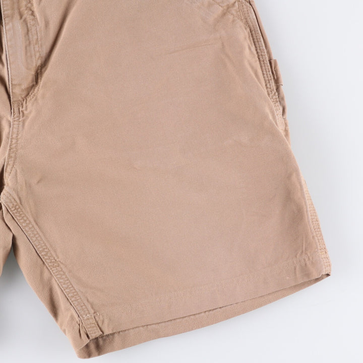 Carhartt Original Fit Duck Painter Shorts, Men's Size 35 cotton Beige type Vintage Second Hand