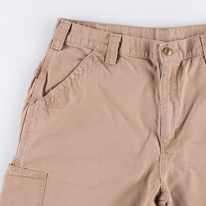 Carhartt Original Fit Duck Painter Shorts, Men's Size 35 cotton Beige type Vintage Second Hand