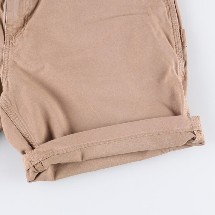 Carhartt Original Fit Duck Painter Shorts, Men's Size 35 cotton Beige type Vintage Second Hand