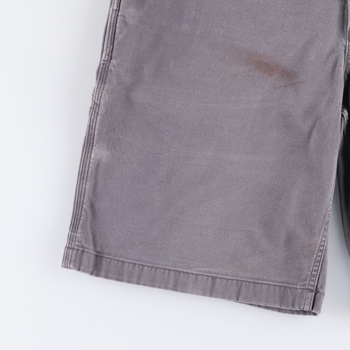 Carhartt Duck Work Shorts, Men's Size W36 cotton gray type Vintage Second Hand