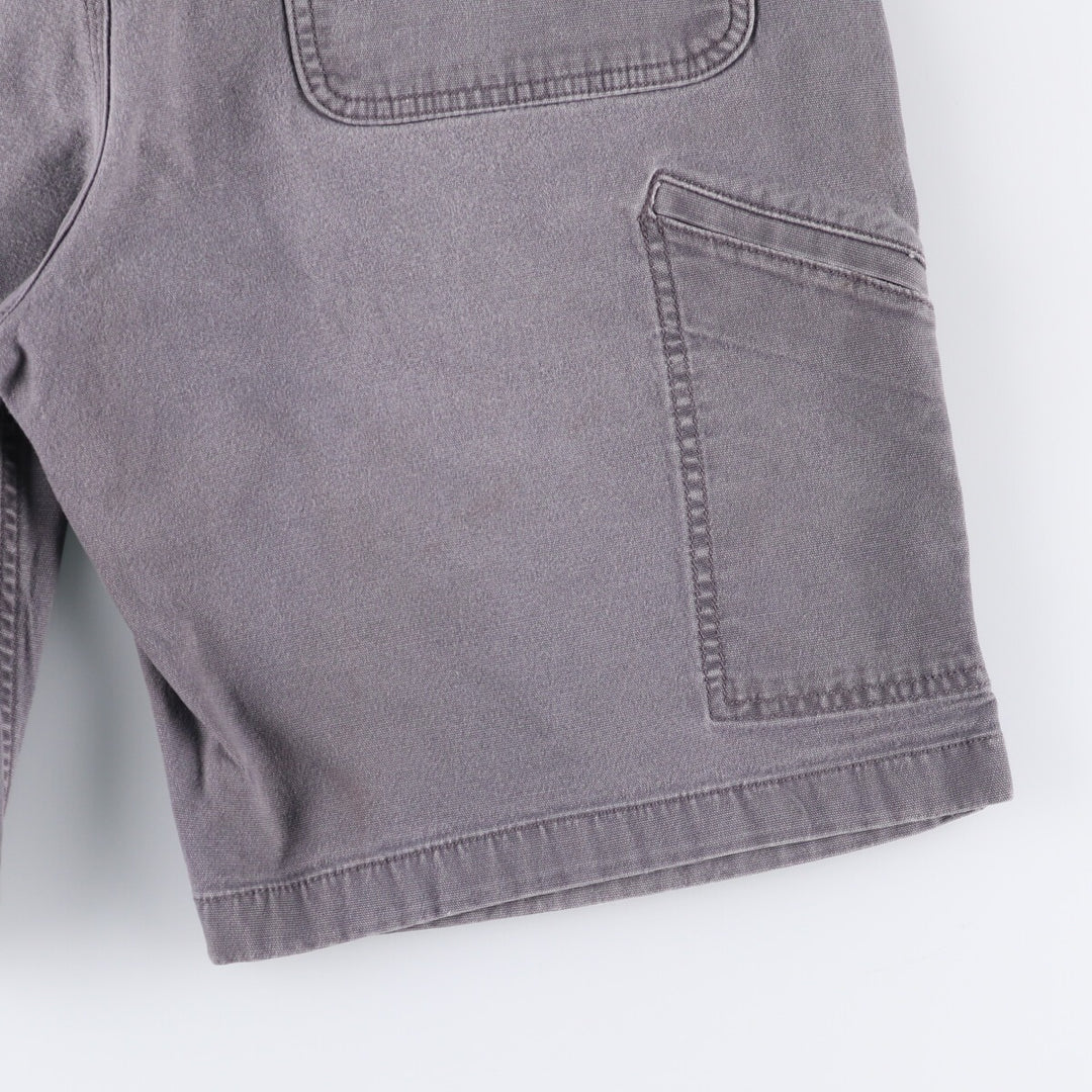 Carhartt Duck Work Shorts, Men's Size W36 cotton gray type Vintage Second Hand