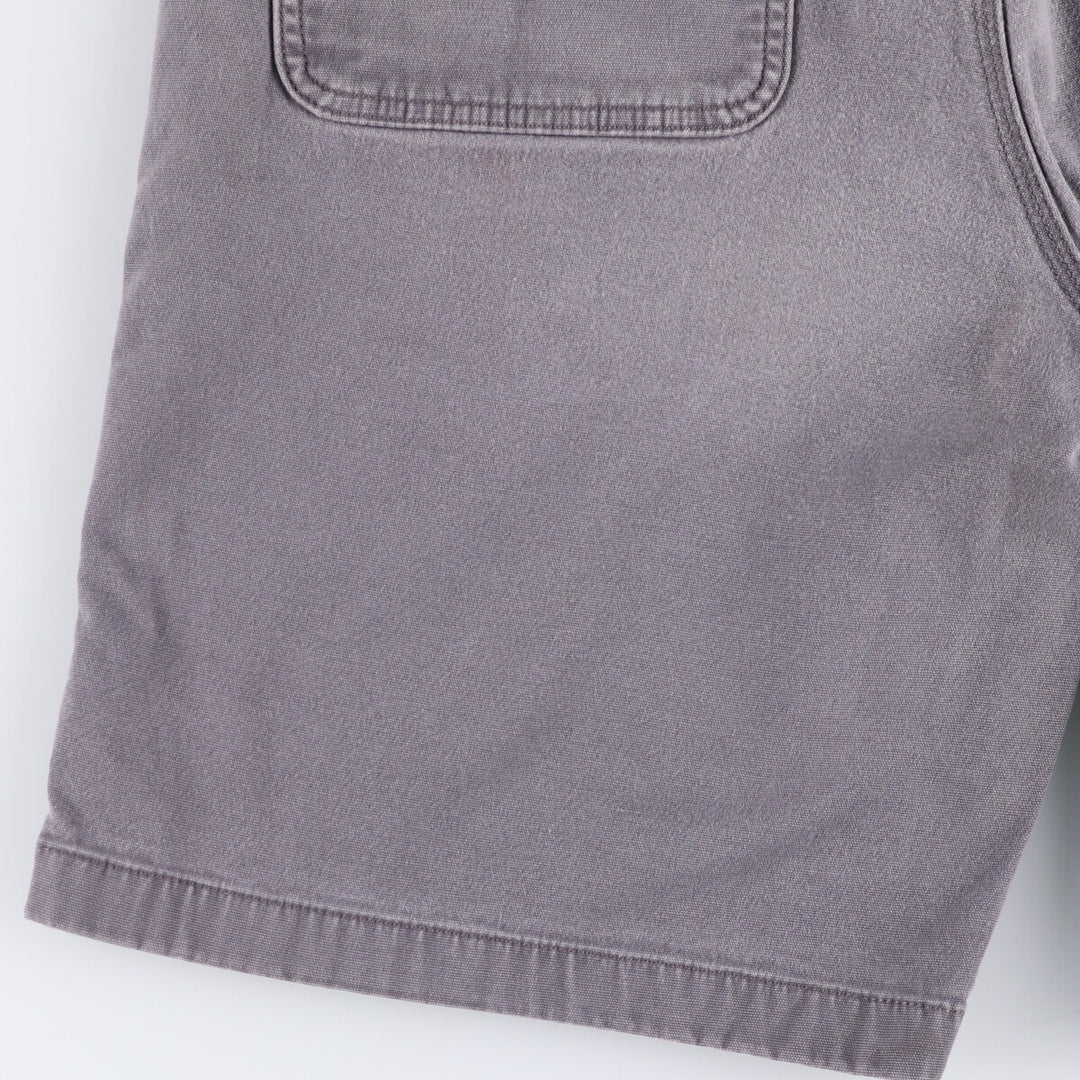 Carhartt Duck Work Shorts, Men's Size W36 cotton gray type Vintage Second Hand
