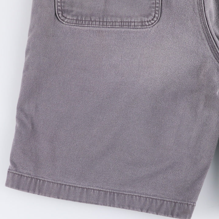 Carhartt Duck Work Shorts, Men's Size W36 cotton gray type Vintage Second Hand