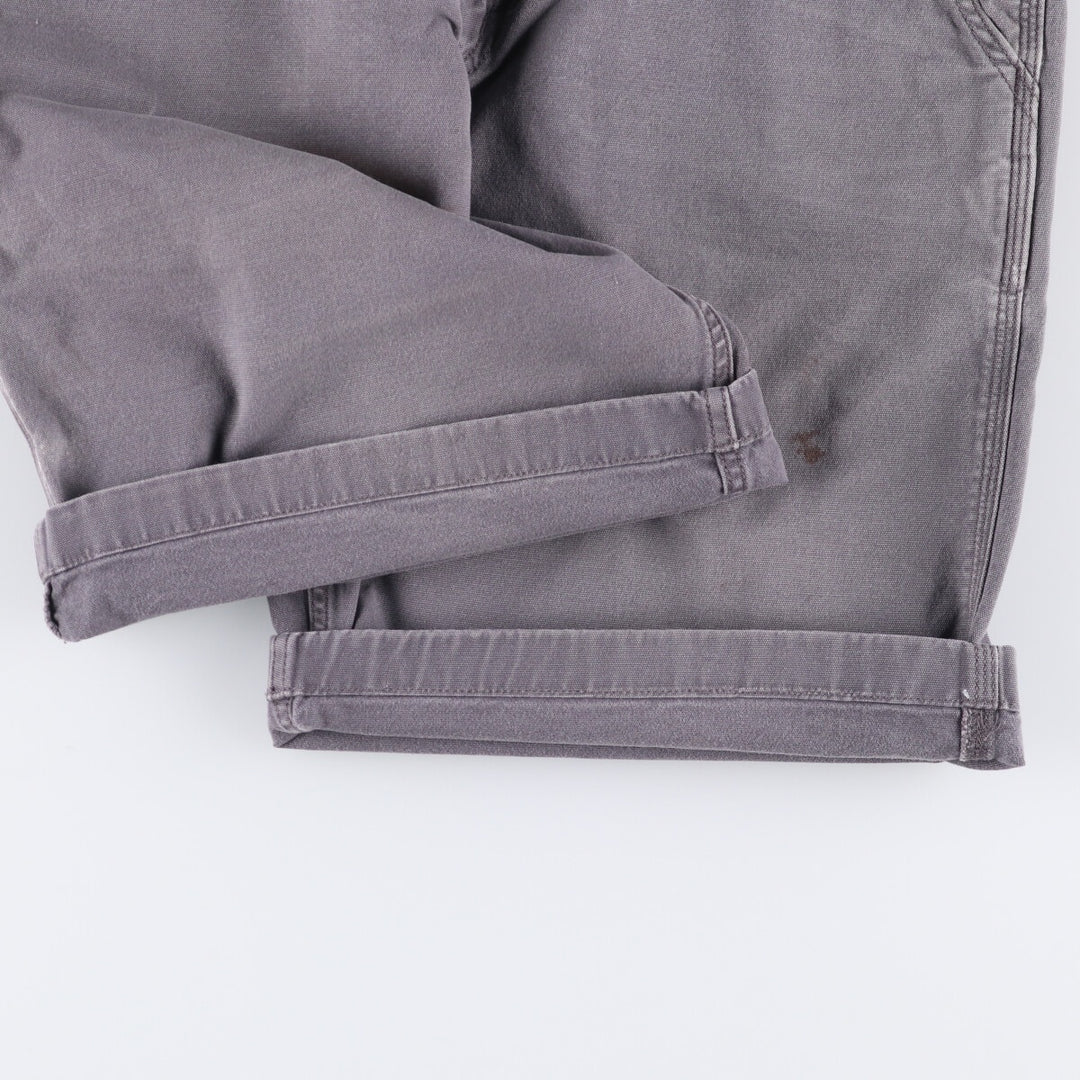 Carhartt Duck Work Shorts, Men's Size W36 cotton gray type Vintage Second Hand