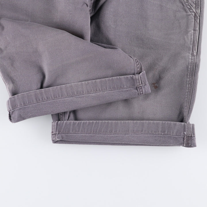 Carhartt Duck Work Shorts, Men's Size W36 cotton gray type Vintage Second Hand