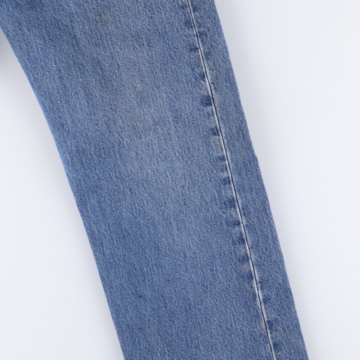 00'S Levi's 501 straight denim pants for men, size W34 cotton blue type Vintage Second Hand