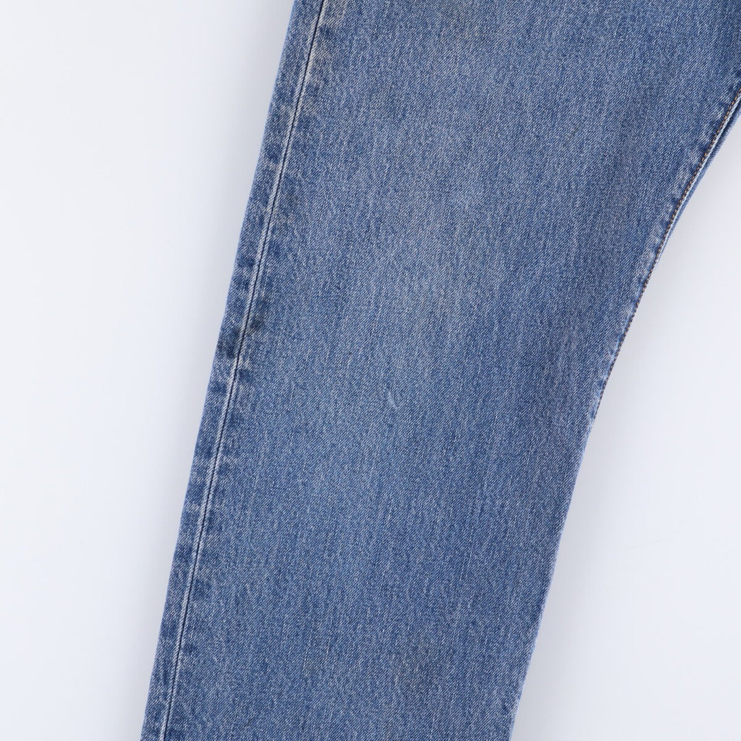 00'S Levi's 501 straight denim pants for men, size W34 cotton blue type Vintage Second Hand
