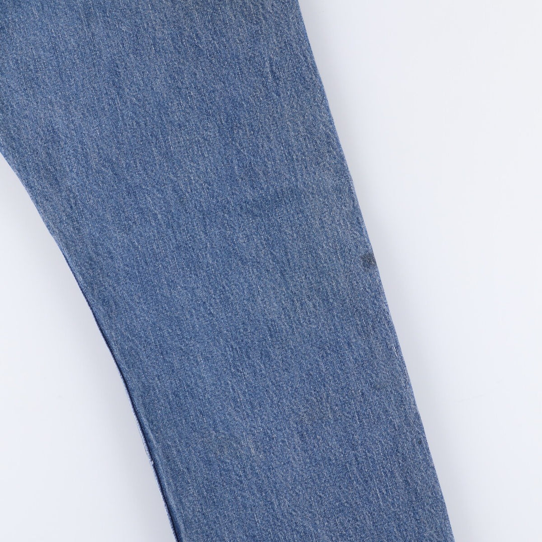 00'S Levi's 501 straight denim pants for men, size W34 cotton blue type Vintage Second Hand