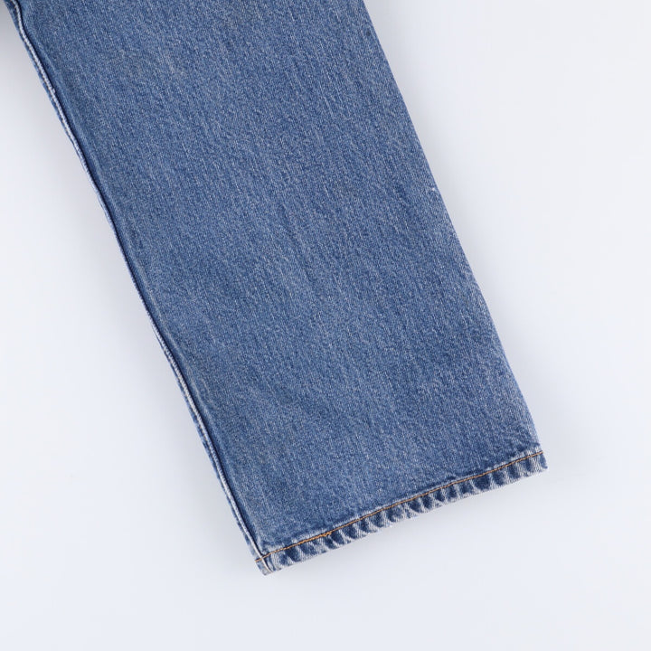 00'S Levi's 501 straight denim pants for men, size W34 cotton blue type Vintage Second Hand