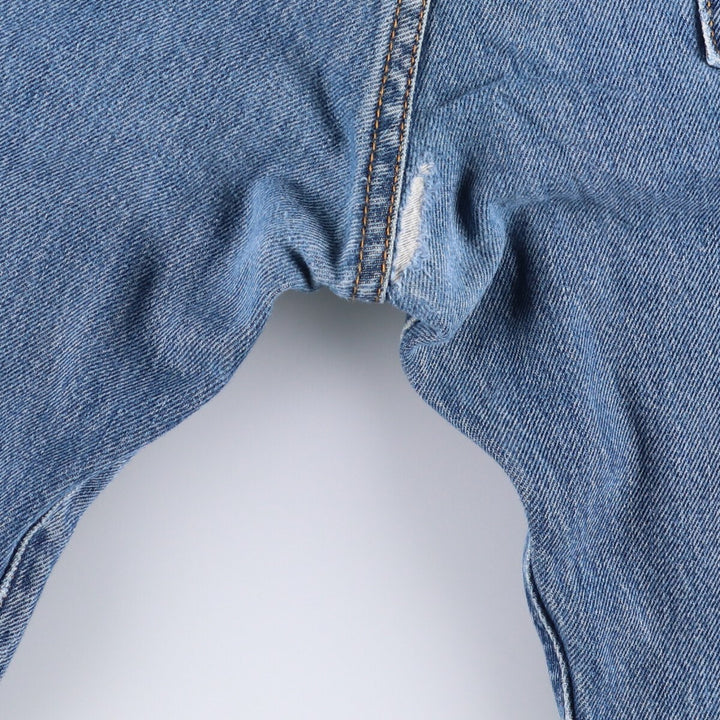 00'S Levi's 501 straight denim pants for men, size W32 cotton blue type Vintage Second Hand