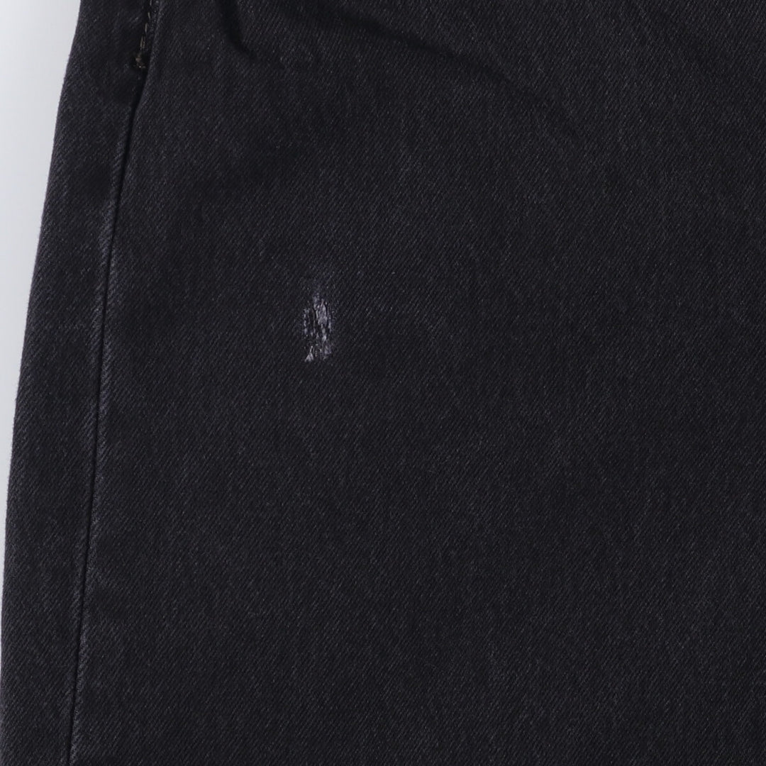 Levi's 501 Black Denim Straight Denim Pants for Men, W35 unclear black type Vintage Second Hand