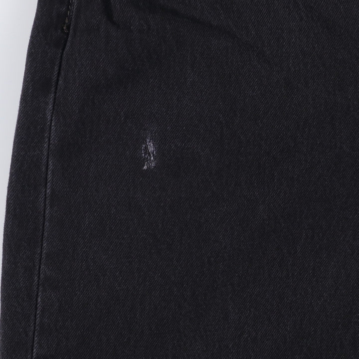 Levi's 501 Black Denim Straight Denim Pants for Men, W35 unclear black type Vintage Second Hand