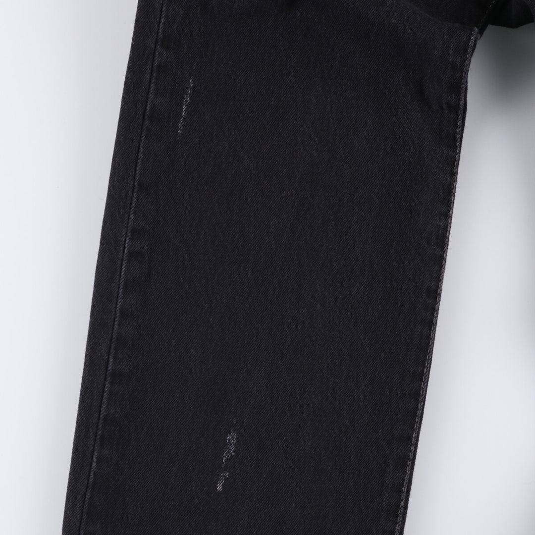 Levi's 501 Black Denim Straight Denim Pants for Men, W35 unclear black type Vintage Second Hand