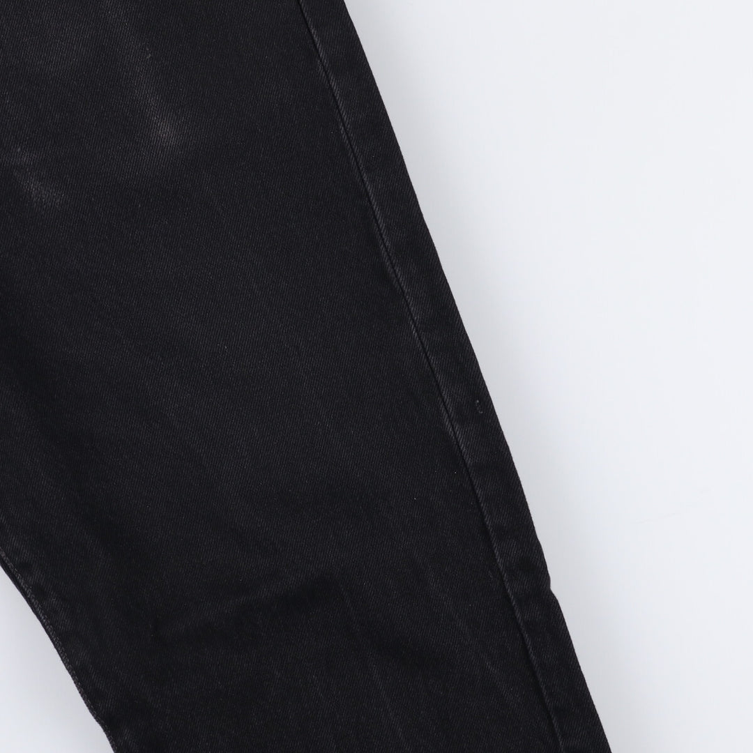 Levi's 501 Black Denim Straight Denim Pants Men's W36 cotton black type Vintage Second Hand