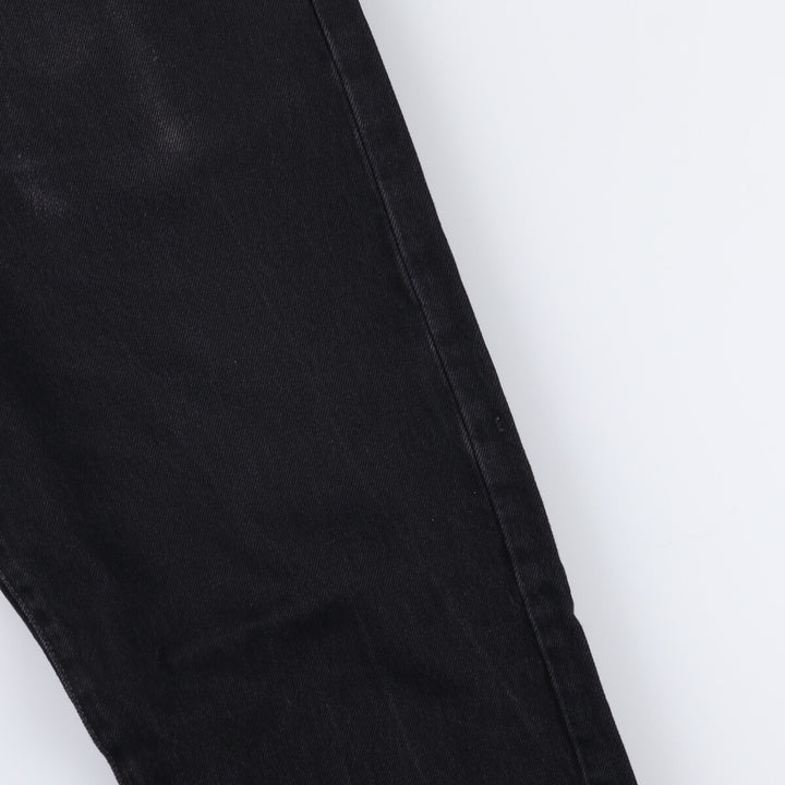 Levi's 501 Black Denim Straight Denim Pants Men's W36 cotton black type Vintage Second Hand