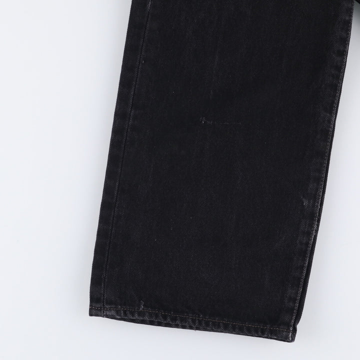 Levi's 501 Black Denim Straight Denim Pants Men's W36 cotton black type Vintage Second Hand
