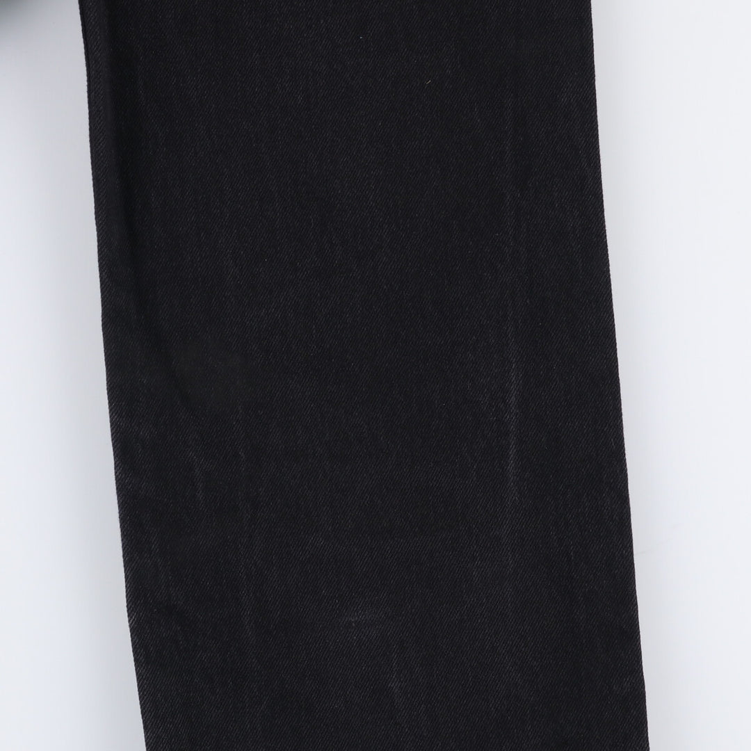 Levi's 501 Black Denim Straight Denim Pants Men's W36 cotton black type Vintage Second Hand