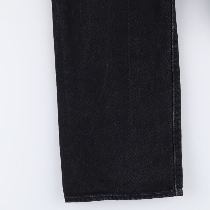 Levi's 501 Black Denim Straight Denim Pants Men's W36 cotton black type Vintage Second Hand