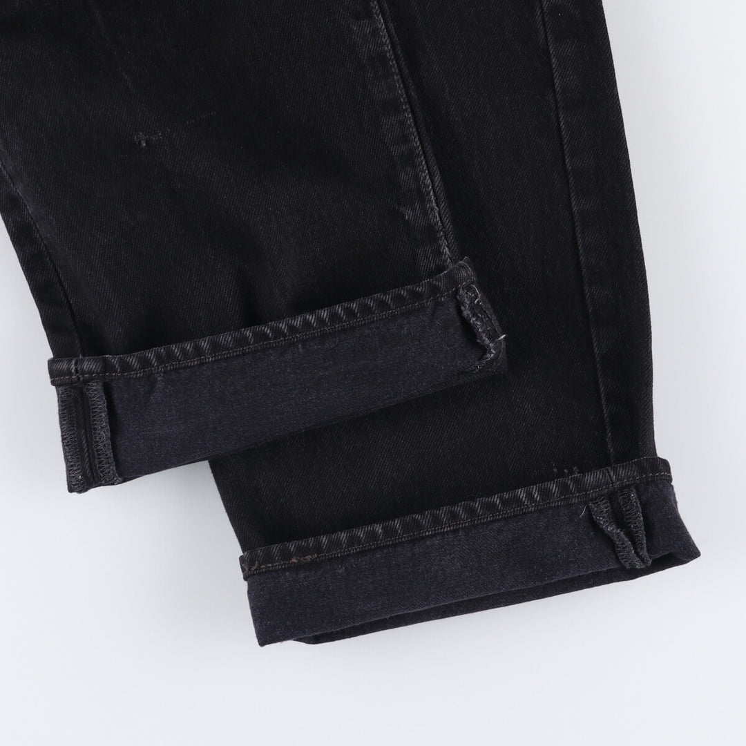 Levi's 501 Black Denim Straight Denim Pants Men's W36 cotton black type Vintage Second Hand