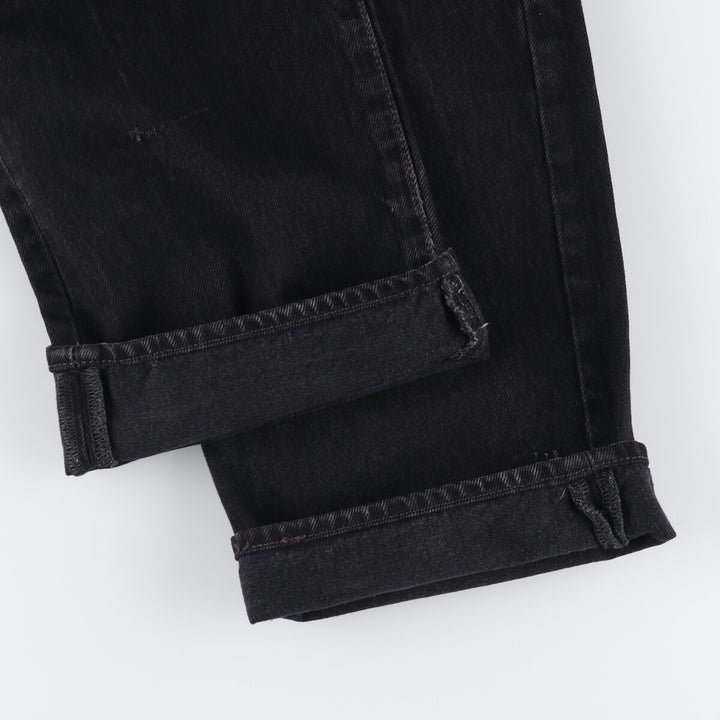 Levi's 501 Black Denim Straight Denim Pants Men's W36 cotton black type Vintage Second Hand