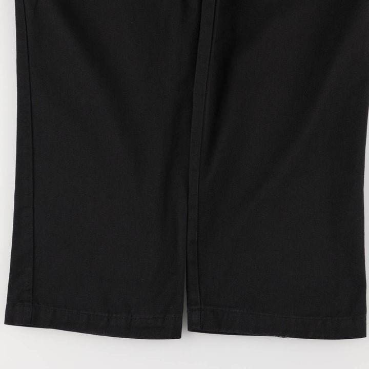 Dickies Work Pants Men's W34 polyester black type Vintage Second Hand