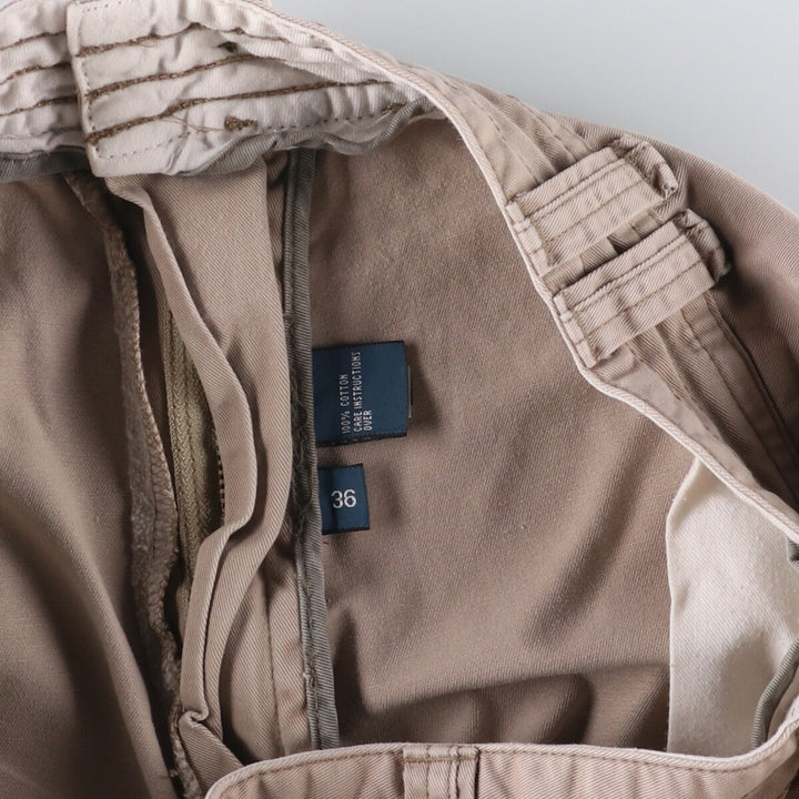 Ralph Lauren POLO by Ralph Lauren cargo shorts, half pants, men's w37 equivalent cotton Beige type Vintage Second Hand