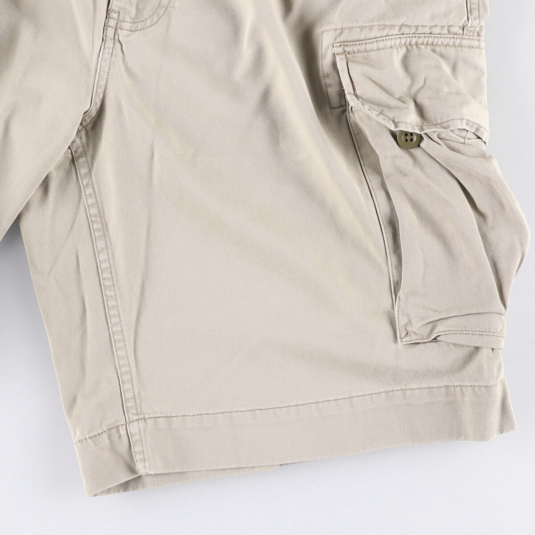 Ralph Lauren POLO by Ralph Lauren cargo shorts, half pants, men's size w34 cotton Beige type Vintage Second Hand