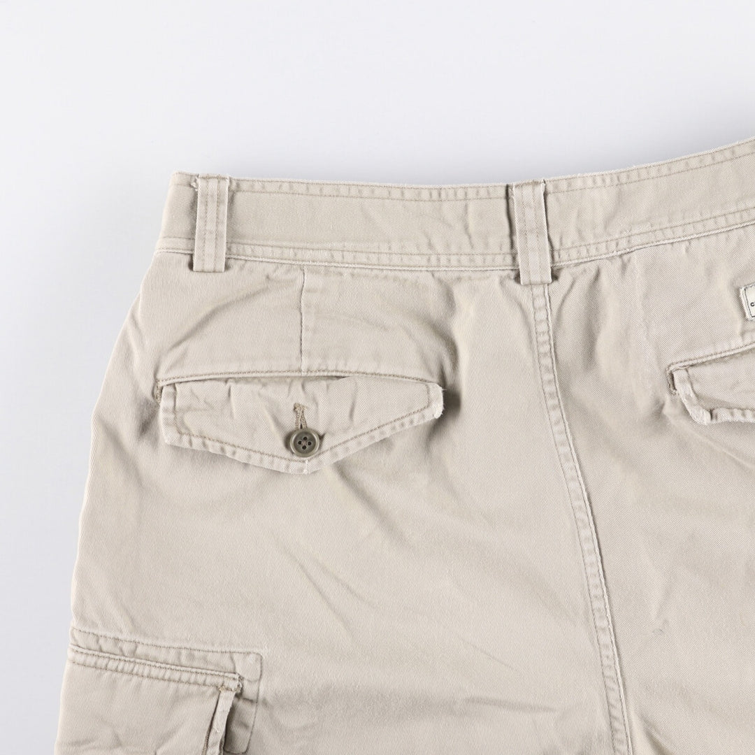 Ralph Lauren POLO by Ralph Lauren cargo shorts, half pants, men's size w34 cotton Beige type Vintage Second Hand