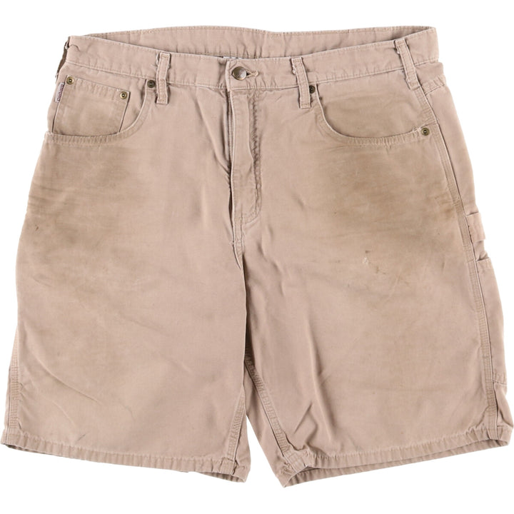 Carhartt Duck Painter Shorts, Shorts, Men's, W37 equivalent cotton Beige type Vintage Second Hand