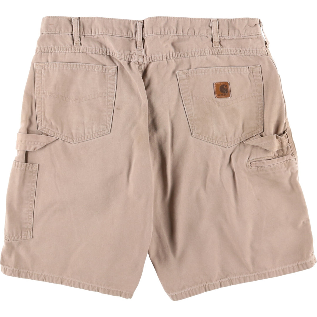 Carhartt Duck Painter Shorts, Shorts, Men's, W37 equivalent cotton Beige type Vintage Second Hand