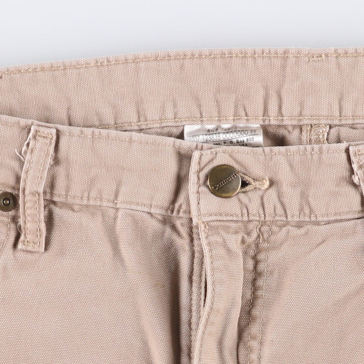Carhartt Duck Painter Shorts, Shorts, Men's, W37 equivalent cotton Beige type Vintage Second Hand