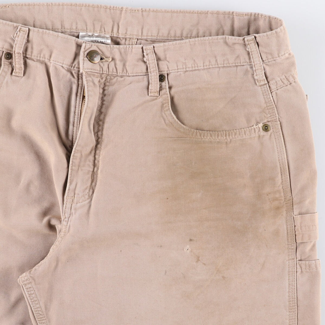 Carhartt Duck Painter Shorts, Shorts, Men's, W37 equivalent cotton Beige type Vintage Second Hand
