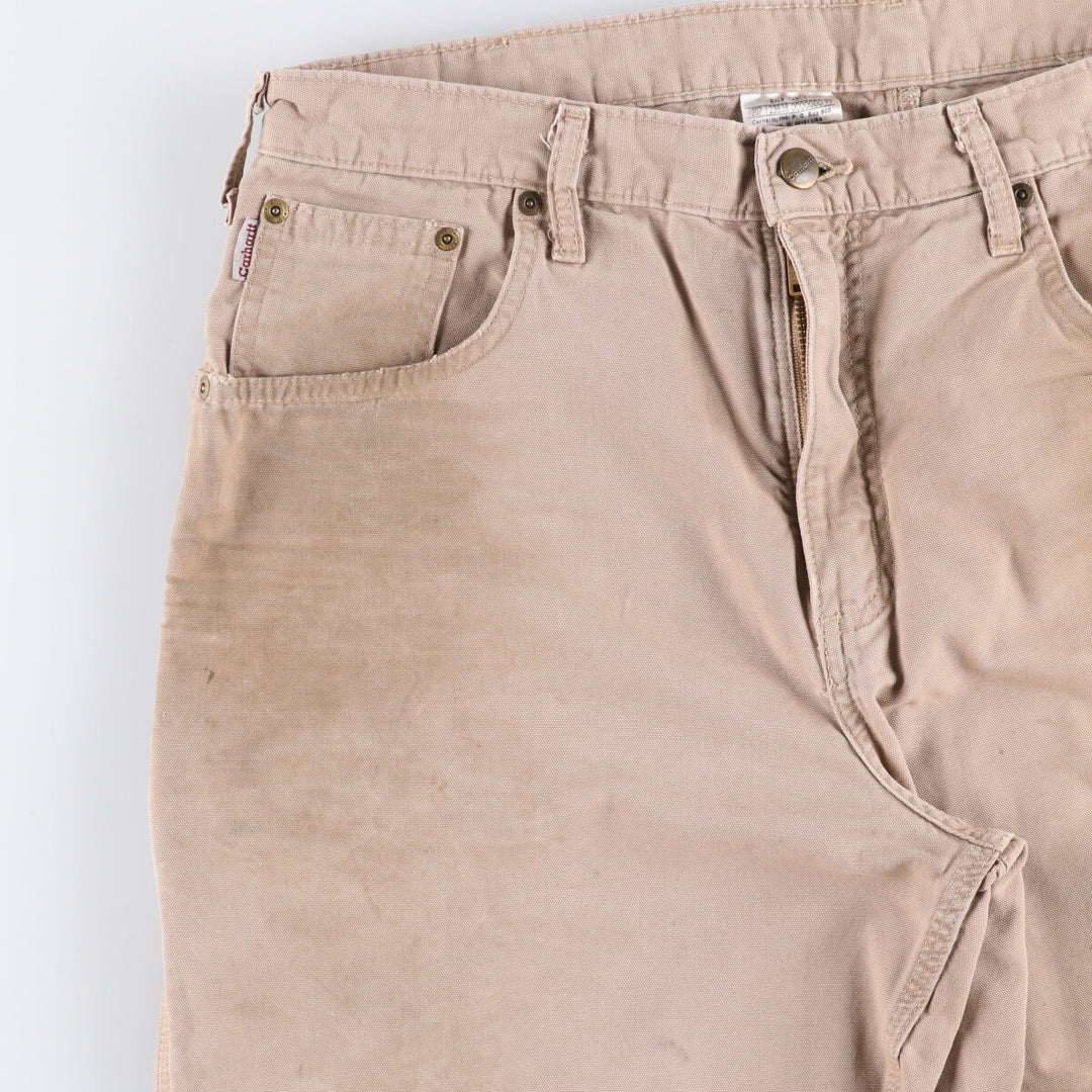 Carhartt Duck Painter Shorts, Shorts, Men's, W37 equivalent cotton Beige type Vintage Second Hand